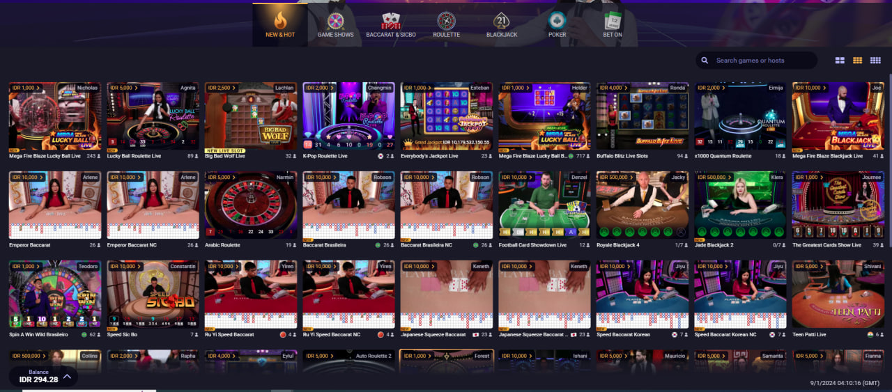 Playtech Provider Live Casino Terbaru Dan Terpercaya Oleh GOCEK88